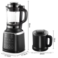 2026 Manufacturer Direct Sales Electric Multifunctional Automatic Stainless Steel Fruit Vegetable Juicer Food Mixer Silent Wall
